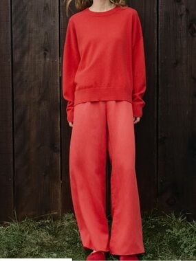 Jenni Kayne Summer Demi Pants size XS in Tomato NWT